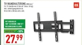 Aktuelle Fernseher Angebote bei Marktkauf in Duisburg Aktuelles TV-WANDHALTERUNG Angebot bei Marktkauf in Duisburg ab 27,99 €