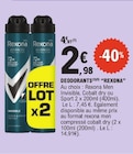 Deodorants - REXONA en promo à 2,98 € chez E.Leclerc Deodorants - REXONA dans le catalogue E.Leclerc