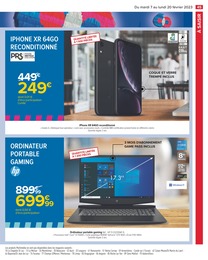 Prix et réduction Ordinateur dans le prospectus Carrefour en cours Offre Ordinateur dans le catalogue Carrefour du moment à la page 45