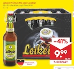 Premium Pils im Angebot bei Netto Marken-Discount in Ansbach Premium Pils Angebote von Leikeim bei Netto Marken-Discount Ansbach für 9,99 €