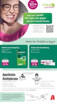 Aktueller mea - meine apotheke Prospekt für Trier mit  Seiten