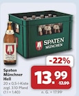 Münchner Hell Angebote von Spaten bei combi Detmold für 13,99 €