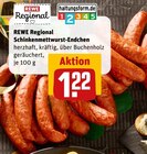 Aktuelles Schinkenmettwurst-Endchen Angebot bei REWE in Gelsenkirchen ab 1,22 €