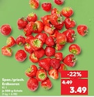 Kaufland Heilbronn - Span./griech. Erdbeeren Angebot im Prospekt Span./griech. Erdbeeren bei Kaufland im Heilbronn Prospekt für 3,49 €