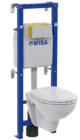 Wand-WC Komplett-Set 'All in One XT' Angebote von WISA bei Globus-Baumarkt Trier für 199,00 €