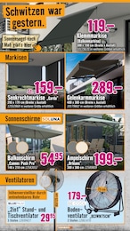 Hornbach Sonnenschirm im Prospekt Hornbach Sonnenschirm im Prospekt