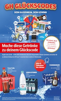 Coca Cola im Getränke Hoffmann Prospekt "Aktuelle Angebote" mit 12 Seiten (Hof)