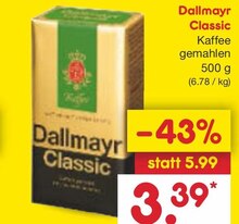 Netto Marken-Discount Drüsen - Kaffee Kaffee Angebot bei Netto Marken-Discount Drüsen im Prospekt "DU WILLST SUPERBOWL ANGEBOTE FÜR KLEINES GELD? DANN GEH DOCH ZU NETTO!"