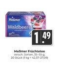 Früchtetee im Angebot bei Hieber in Freiburg Früchtetee Angebote von Meßmer bei Hieber Freiburg für 1,49 €