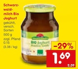 Bio Joghurt im Angebot bei Netto Marken-Discount in Offenburg Bio Joghurt Angebote von Schwarzwaldmilch bei Netto Marken-Discount Offenburg für 1,69 €