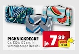 Picknickdecke bei E center im Prospekt "" für 7,99 €
