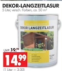 DEKOR-LANGZEITLASUR im Angebot bei Wreesmann in Brandenburg DEKOR-LANGZEITLASUR Angebote bei Wreesmann Brandenburg für 14,99 €