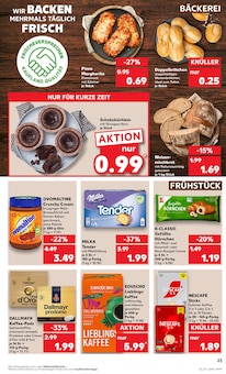 Kaffeepads im Kaufland Prospekt "KNÜLLER" mit 50 Seiten (München)