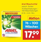 Waschmittel im Angebot bei Netto Marken-Discount in Hagen Waschmittel Angebote von Ariel bei Netto Marken-Discount Hagen für 17,99 €