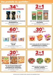 Prix et réduction Blinis dans le prospectus Carrefour en cours Offre Blinis dans le catalogue Carrefour du moment à la page 42