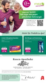 mea - meine apotheke Apotheken Prospekt der aktuellen Woche mit 4 Seiten, gültig von 01.04.2026 bis 30.04.2026, in Kehl und Umgebung Aktueller mea - meine apotheke Apotheken Prospekt in Kehl und Umgebung, "Unsere April-Angebote" mit 4 Seiten, 01.04.2026 - 30.04.2026