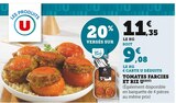 Tomates farcies et riz - U en promo chez U Express Tomates farcies et riz - U dans le catalogue U Express