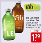 Bio Lemonaid oder Chari Tea bei E center im Rodgau Prospekt für 1,29 €