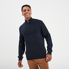 Pull col camionneur zippé Creeks bleu foncé homme à La Halle dans Melsheim Pull col camionneur zippé Creeks bleu foncé homme à La Halle dans Melsheim