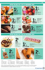 Promos Mini Viennoiseries dans le catalogue "E.Leclerc" de E.Leclerc à la page 11