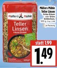 Teller Linsen Angebote von Müller's Mühle bei EDEKA Gießen für 1,49 €
