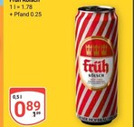 Früh Kölsch Angebote bei GLOBUS Duisburg für 0,89 €