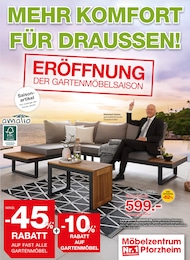 Möbelzentrum Pforzheim Prospekt: "MEHR KOMFORT FÜR DRAUSSEN!", 12 Seiten, 07.03.2026 - 28.03.2026