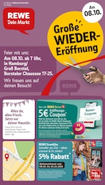 REWE Prospekt für Hamburg: "Dein Markt", 36 Seiten, 05.10.2026 - 10.10.2026