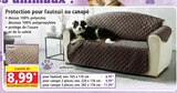 Protection pour fauteuil ou canapé - Norma à Saint-Dié-des-Vosges Protection pour fauteuil ou canapé en promo chez Norma Saint-Dié-des-Vosges à 8,99 €