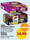 Delikatesse in Gelee oder Tasty Mix von SHEBA für 13,99 € bei Penny-Markt im Angebot Delikatesse in Gelee oder Tasty Mix von SHEBA im aktuellen Penny-Markt Prospekt