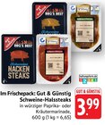 EDEKA - Schweine-Halssteaks in würziger Paprika-Marinade Angebot im Prospekt Schweine-Halssteaks in würziger Paprika-Marinade bei EDEKA im Prospekt "" für 3,99 €