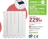 Promo Radiateur à inertie fluide caloporteur Orosi 2 à 229,99 € dans le catalogue Mr.Bricolage à Oyonnax