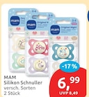 Silikon Schnuller von MAM im aktuellen budni Prospekt