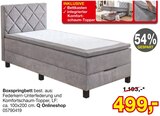 Aktuelle Bett Angebote bei Opti-Megastore in Bremen Aktuelles Boxspringbett Angebot bei Opti-Megastore in Bremen ab 499,00 €