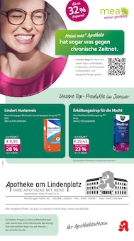 mea - meine apotheke Prospekt Unsere Januar-Angebote mit 4 Seiten
