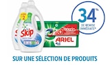 34% DE REMISE IMMÉDIATE SUR UNE SÉLECTION DE PRODUITS SKIP / ARIEL - SKIP / ARIEL en promo chez Intermarché Asnières-sur-Seine