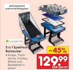 5 in 1 Spieltisch Ballzauber im Angebot bei Netto Marken-Discount in Cottbus 5 in 1 Spieltisch Ballzauber Angebote von JUSKYS bei Netto Marken-Discount Cottbus für 129,99 €