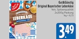 Original Bayerischer Leberkäse von Gut&Günstig im aktuellen EDEKA Prospekt für 3,49 €