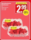Marokkanische Himbeeren im WEZ Prospekt zum Preis von 2,99 €
