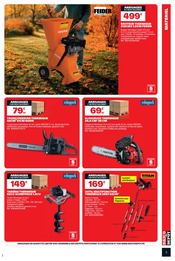 Promos Tronçonneuse dans le catalogue "PRIX DÉPÔT" de Brico Dépôt Tronçonneuse en promo dans le catalogue Brico Dépôt à la page 3