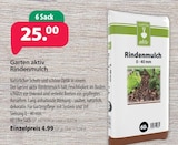 Rindenmulch von Garten aktiv im aktuellen Kiebitzmarkt Prospekt für 4,99 €
