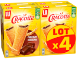 Cracotte - Biscottes Fourrées Au Chocolat Lu dans le catalogue Auchan Hypermarché