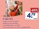Acrylglas-Bild Angebote bei ALDI SÜD Konstanz für 4,79 €