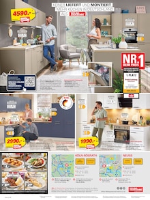 Küche im Höffner Prospekt "BLACK WEEKS" mit 8 Seiten (Mönchengladbach)