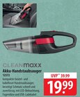 Akku-Handstaubsauger Angebote von CLEANmaxx bei famila Nordost Neumünster für 19,99 €