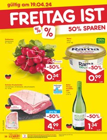 Margarine im Netto Marken-Discount Prospekt "Aktuelle Angebote" mit 49 Seiten (Hamburg)