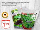 Aktuelle Salat Angebote bei GLOBUS in Duisburg Aktuelles Buttersalat/Kopfsalat mit Wurzelballen Angebot bei GLOBUS in Duisburg ab 1,29 €