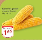Zuckermais gekocht Angebote bei GLOBUS Ludwigshafen für 1,69 €