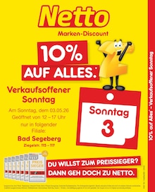 Netto Marken-Discount Prospekt 10% auf ALLES mit 2 Seiten