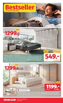Boxspringbett im aktuellen Segmüller Prospekt (Frankfurt (Main)) Boxspringbett im Segmüller Prospekt "Zum Glück gibt’s Segmüller - Bestseller zu Bestpreisen" mit 38 Seiten (Frankfurt (Main))